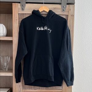 Black Men's Hoodie Sweater